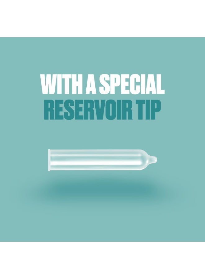 Trojan BareSkin Lubricated Condoms, Super Thin & Sensitive, 24 Lubricated Latex Condoms - Image 5