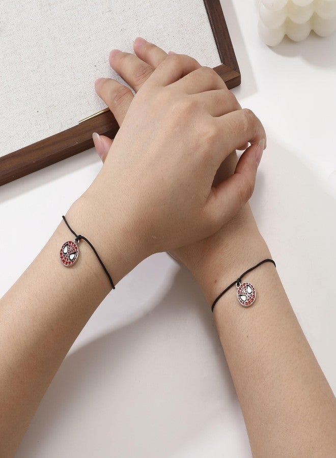 GINAZL Back to School Gifts jewelry Matching Spider Bracelets first day of School bracelet Matching Wish Bracelets Set (3Z) - Image 4