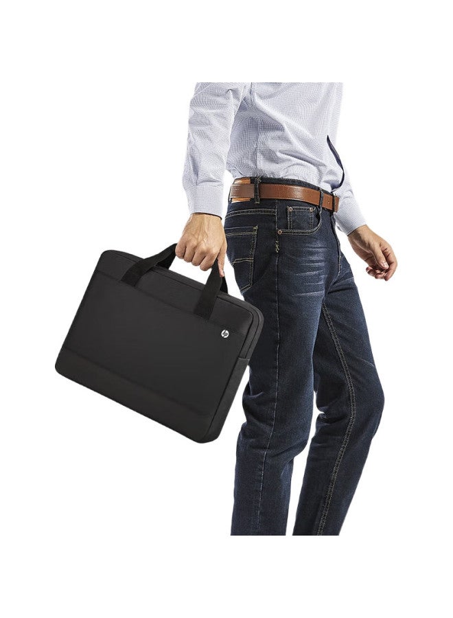 HP Laptop Bag Notebook Bag Mouse Set 15.6 Inch Laptop Briefcase Wireless Mouse Business Office Laptop Bag Men And Women Splash-Proof Notebook Bag - Image 1