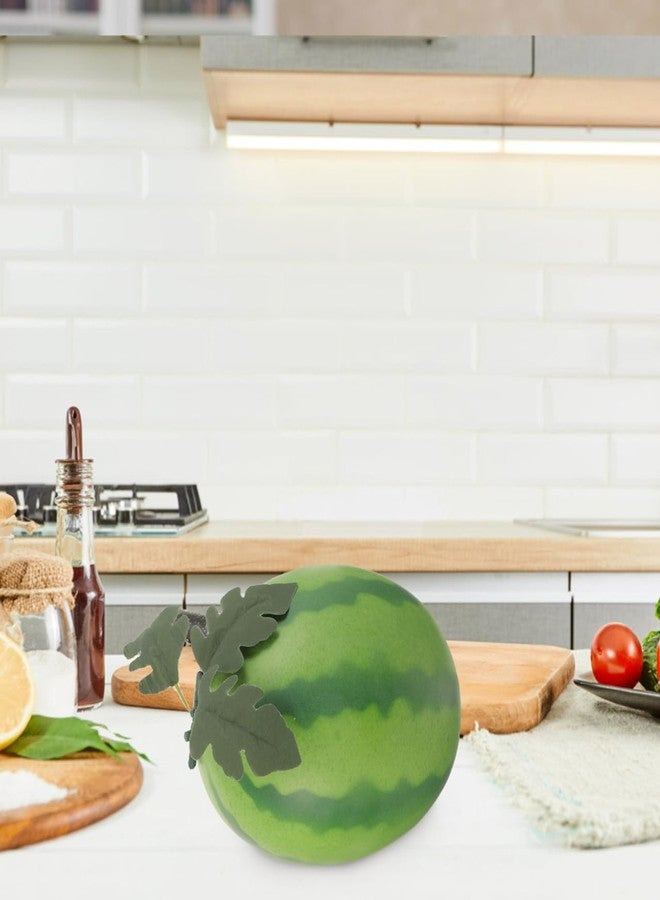 BESTOYARD Artificial Watermelon Model, Realistic Faux Watermelon Slice for Home Decor, Photography Props, Teaching, Lightweight Foam Fruit Decoration - Image 5