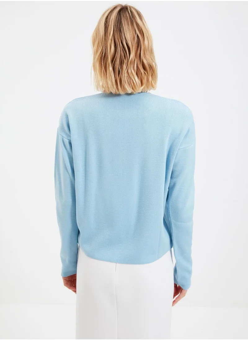 trendyol Button Down Knitted Cardigan