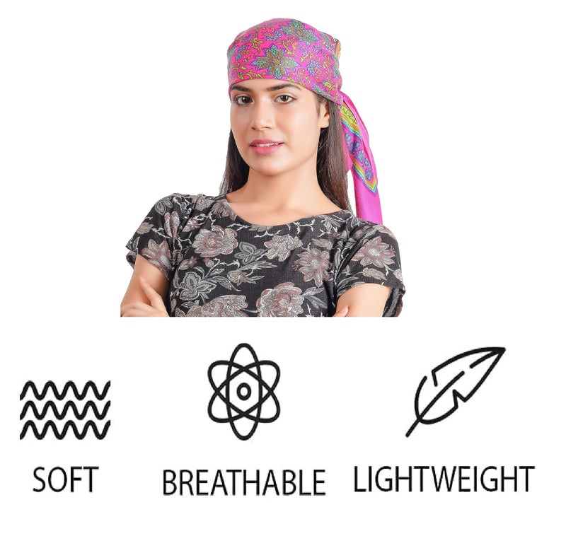KETKAR Wool Women's Cold Weather Scarf & Wraps for Female_Pack Of 1,Pink - Image 3