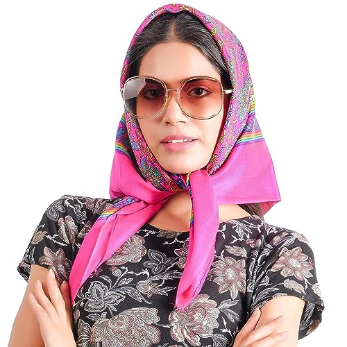 KETKAR Wool Women's Cold Weather Scarf & Wraps for Female_Pack Of 1,Pink - Image 1