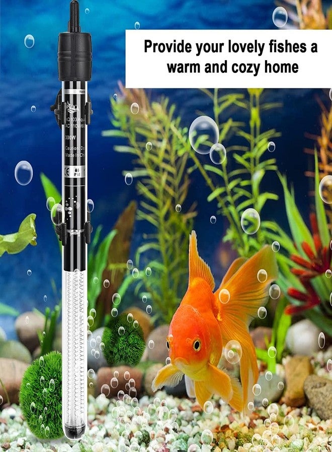 VAYINATO® Imported Aquarium Fish Tank Glass Heater with Free Thermometer | IP 68 Water Proof | Blast Proof (100 Watts (Suitable for 100 L Tank)) by Petzlifeworld - Image 2