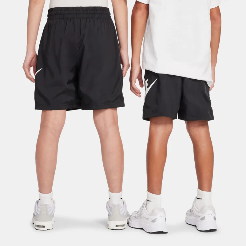 نايكي Kids' Sportswear Club Woven Shorts