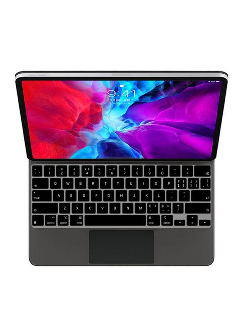 متوافق مع لوحة مفاتيح Apple miaocontrol Bluetooth 10.2 iPad Pro 12.9 tpu 11 بوصة من السيليكون المطلي - اللون: مساحة Aoxiang - الحجم: iPad 10.9 "لوحة مفاتيح Wonderful Control من الجيل العاشر 2022