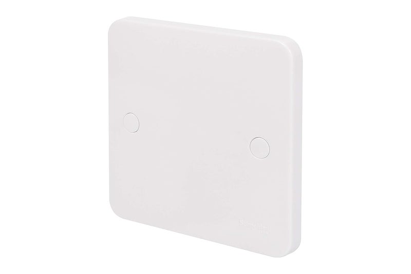 Schneider Electric Lisse 1 Gang Blank Plate - White - Image 2