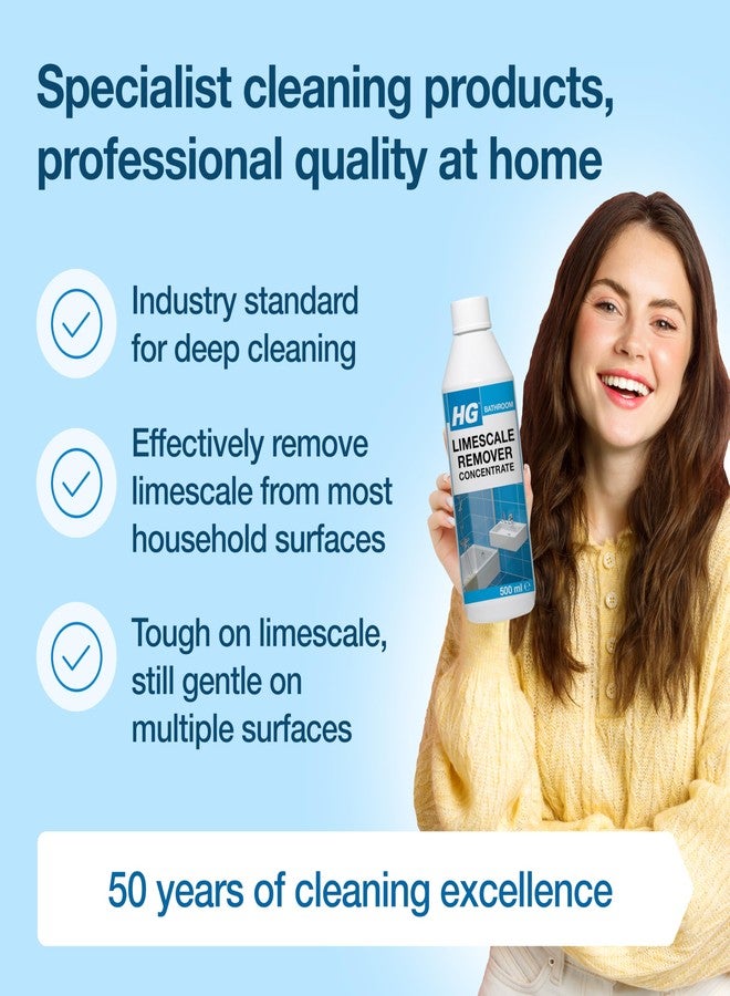 HG Hagesan Blue 500ml Professional Limescale Remover - Image 5
