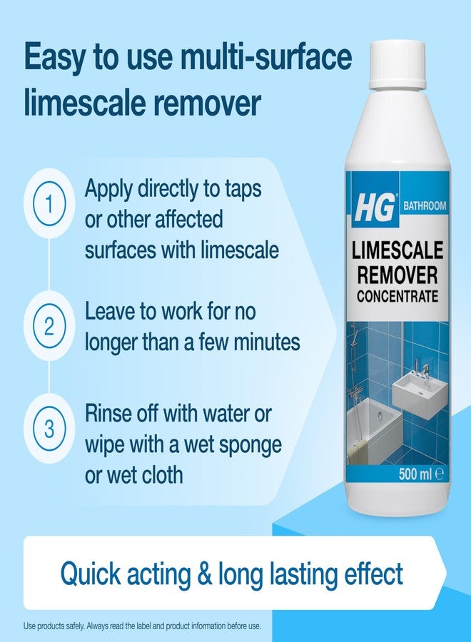 HG Hagesan Blue 500ml Professional Limescale Remover - Image 4