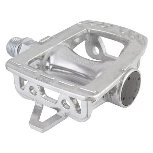 MKS GR-9 Platform Pedals Silver, 9/16 Inch - Image 1