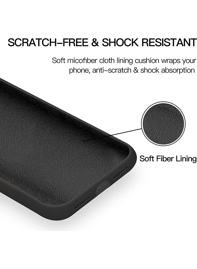 ACLIX Silicone Case Compatible with iPhone 11, Slim Liquid Silicone, Layers of Soft Gel Rubber Shockproof, Protective Phone Case Cover with TPU Lining (Black) - Image 5