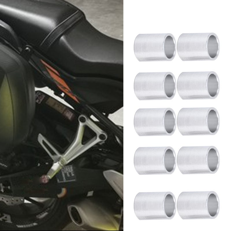 10Pcs Aluminum Alloy Spacer Round Unthreaded Standoff Support Fittings Outer Diameter 10mm12mm - Image 4