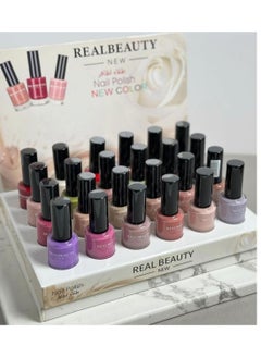 REAL BEAUTY 24-Piece Nail Polish Set Multicolour  - Image 2