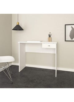 Tecnomobili Office Table with 1 Drawer White 73 x 90 x 40 cm