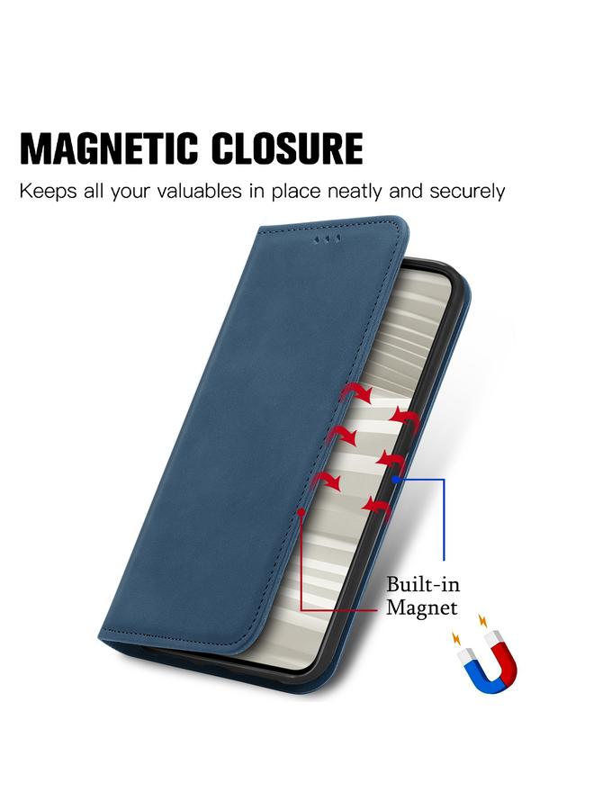 S-TOP Case For OPPO Realme GT2 Pro Retro Skin Feel Magnetic Leather Phone Case - Image 5