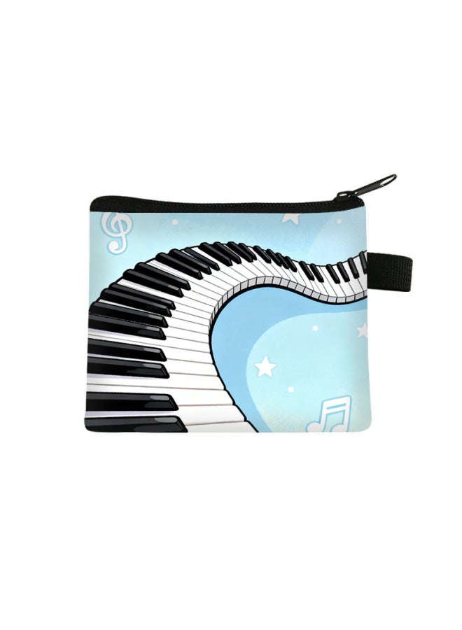 New Style Piano Note Creative Coin Purse For Children, Mini Storage Wallet, Portable Key Card Holder Starting From One Piece