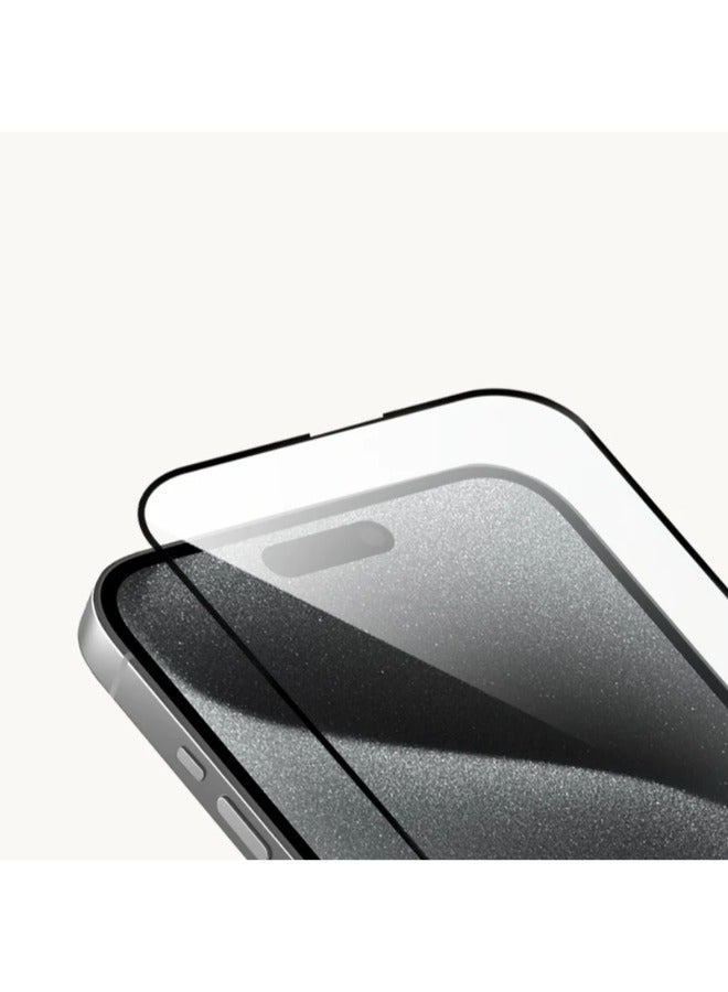 Pluto Matte screen protector for iPhone 13, against fingerprints, anti-breakage and anti-scratch, with high clarity from Pluto, maximum protection for the screen from scratches and breakage. - Image 5