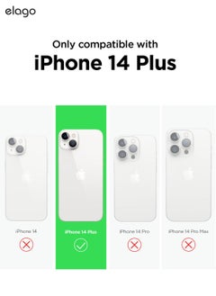 Elago Mag Hybrid for iPhone 14 Plus Case Cover Compatible with MagSafe - Transparent  - Image 2