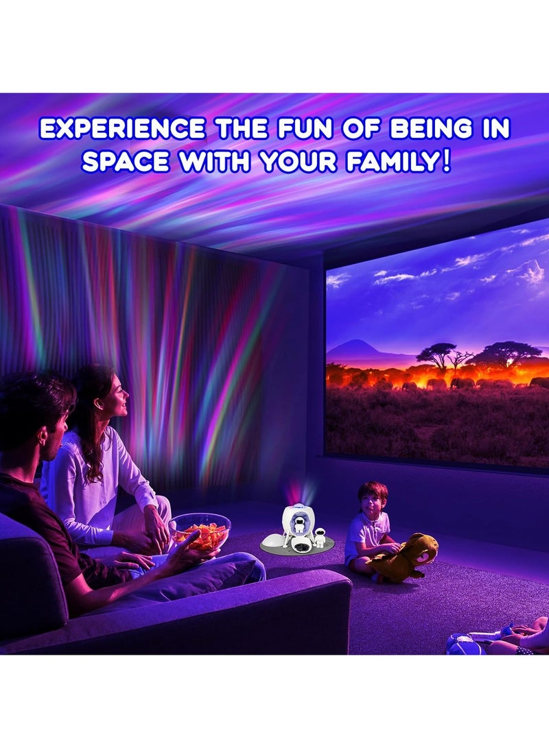 ARNOTEC Astronaut Lander Galaxy Projector, Spacecraft Ceiling Projector Light with Remote Control, 2 Astronaut Toys Decoration, Bedroom Space Projector, Room Decoration  - Image 5