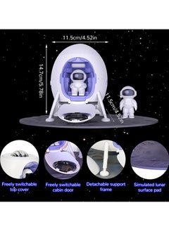 Astronaut Lander Galaxy Projector, Spacecraft Ceiling Projector Light with Remote Control, 2 Astronaut Toys Decoration, Bedroom Space Projector, Room Decoration - pzsku/Z90E19C6BBB1524C92542Z/45/_/1737024596/ab5e1a32-f495-4608-ae3d-769bb0d28c4a