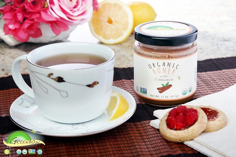 GREENBOW Organic Honey with Cinnamon - Image 5