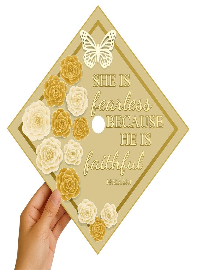 ADVANSYNC Educated Black Queen Graduation Cap Topper - Image 1