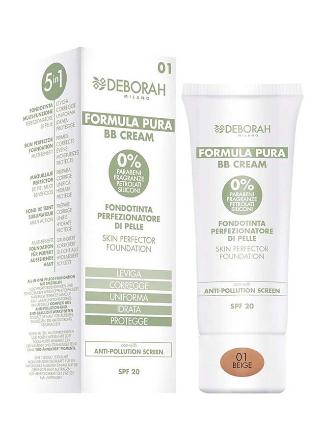 DEBORAH MILANO BB Cream  01 Beige 30mL 
