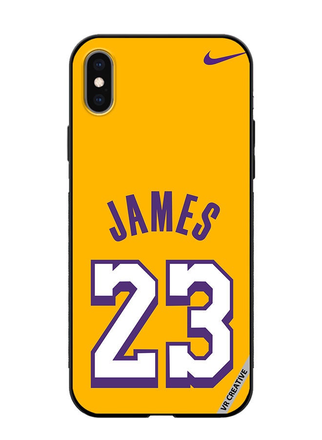 VR CREATIVE Protective Case Cover For Apple iPhone X/XS James Design Multicolour - Image 1