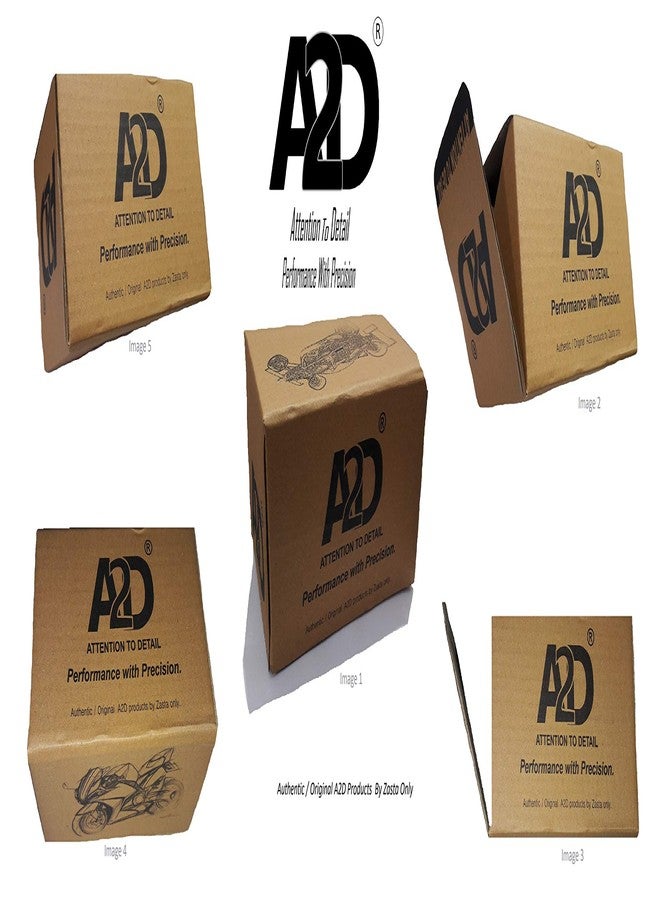 A2D? 604. DH2 Bike Comfort Riding Acupressure Acupuncture Rubber Bike Handle Grips Covers Set of 2 BLACK For TVS Victor GLX - Image 5