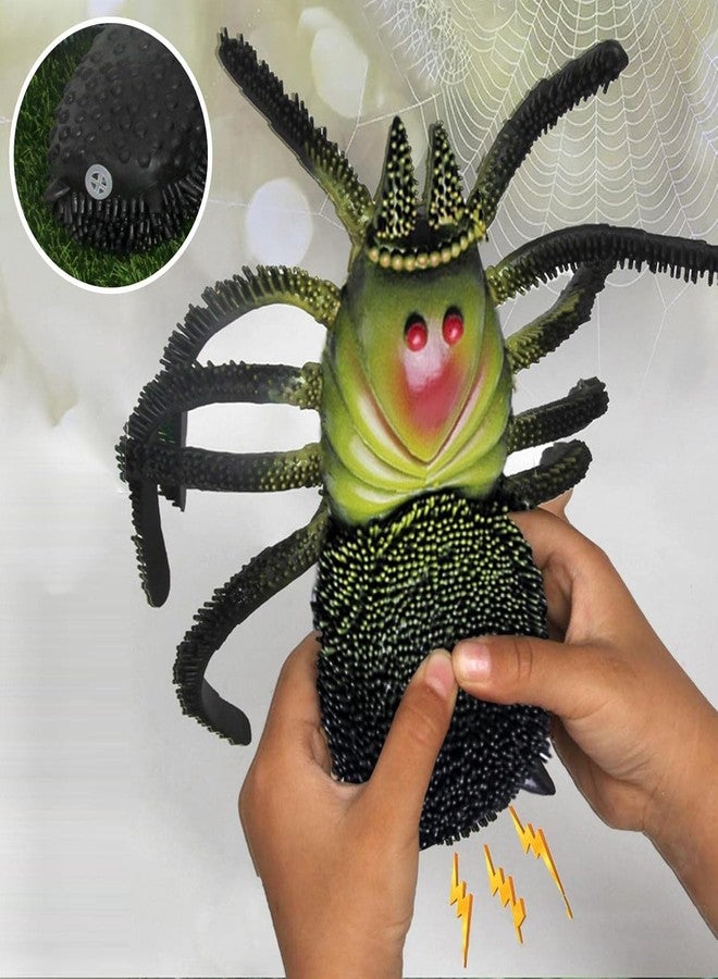 Mallexo Big Size 3PCs Insect Spider Toys for Kids 3+ | Realistic Tarantulas Animals Action Figure Playset Prank Toy for Boys and Girls Bugs Reptile Toys or Children Decoration & Halloween Party Item - Image 5