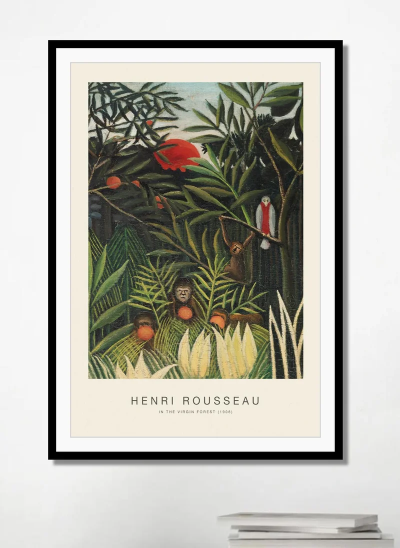Drawdeck In The Virgin Forest (SE) - Henri Rousseau