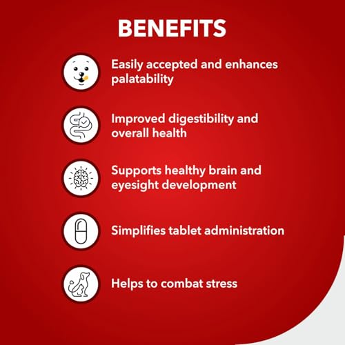 Drools Absolute Pill Sausages 28 Pieces | Chicken Flavour | Supports Brain & Vision Development | Promotes Muscle Growth | Makes Tablet Feeding Easy - Image 3