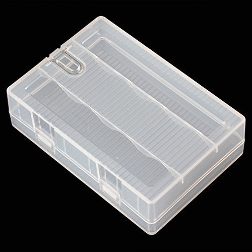 OriGlam Hard Plastic Battery Organizer Batteries Holder, Storage Case Box Case Holder for 4 x 26650 Batteries - Image 4