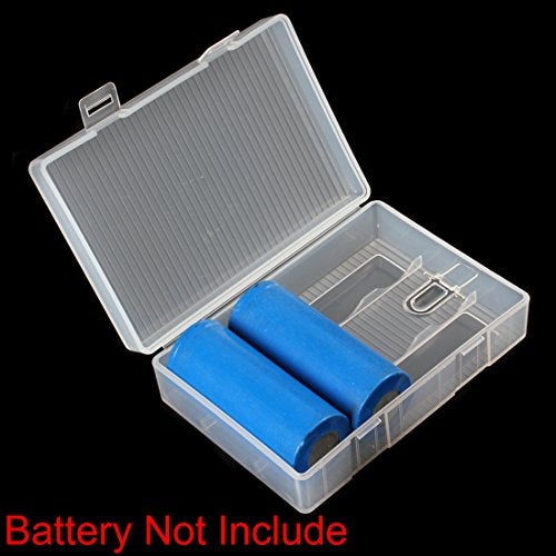 OriGlam Hard Plastic Battery Organizer Batteries Holder, Storage Case Box Case Holder for 4 x 26650 Batteries - Image 5