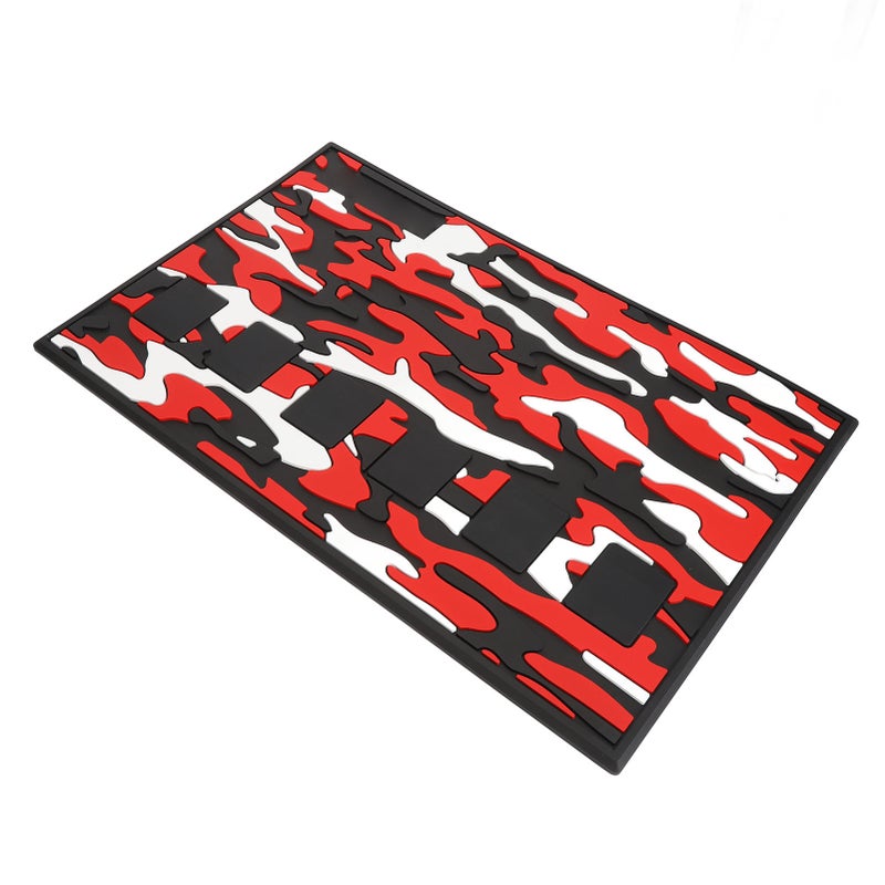Magnetic Barber Mat:  Premium Silicone Slip-Resistant Pad - Tool Secure Non-Slip Surface for Barbershop Work Station & Salon Station - Image 4