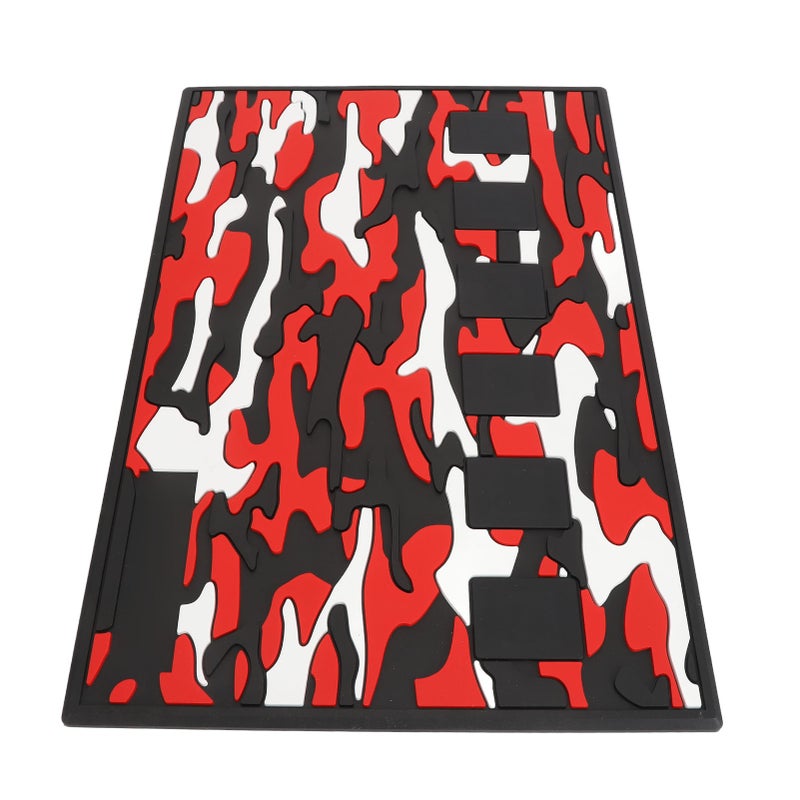 Magnetic Barber Mat:  Premium Silicone Slip-Resistant Pad - Tool Secure Non-Slip Surface for Barbershop Work Station & Salon Station - Image 2