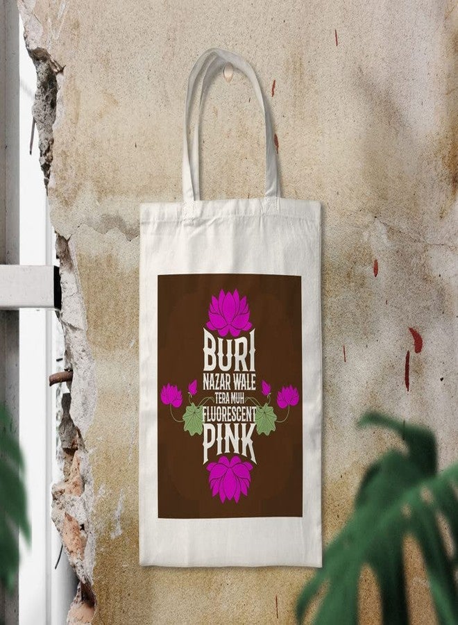 TrendoPrint Women Extra Spacious Cotton Shopping/Grocery Bag, Multi-Purpose Bag, Canvas Bag With 15kgs Capacity Multicolor Tote Bag-TBTP94 - Image 5