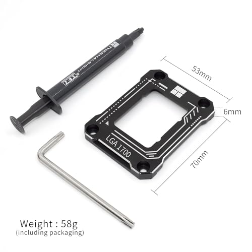 Thermalright CPU Contact Frame for LGA 1700 Retrofit Kit, 1700 Bracket Intel 12th/13th/14th Generation Anti-Bending Buckle - Image 4