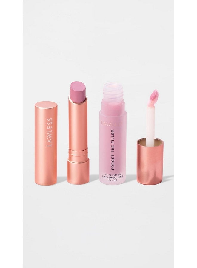 Lawless Women's Lip Twin Bundle, Lavender Sorbet, Pink, 2 Count - Image 2