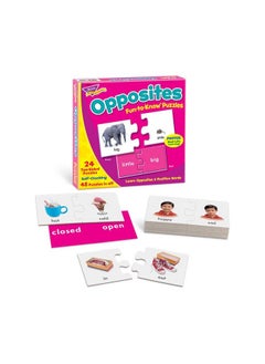 Trend Enterprises TREND enterprises, Inc. Opposites Puzzle Set, Multicolor, 3 x 6 in  - Image 2