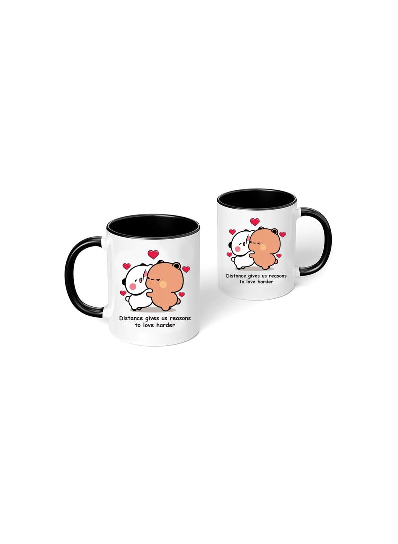 كوب سيراميك HappyDay - هدية لصديقك - هدية لصديقتك، امنح هدية الذكريات - Image 2
