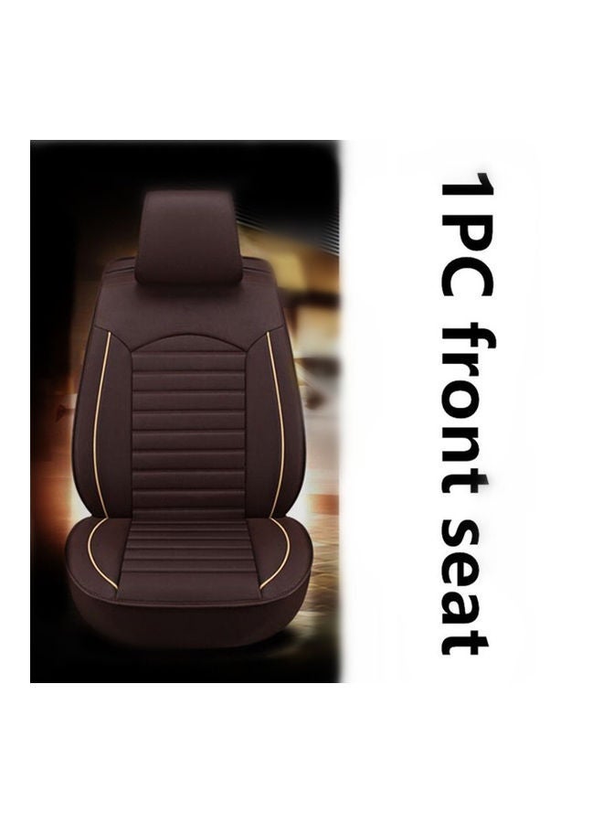 MUNTAQI PU Leather Universal Car Front Seat Cover - Image 2