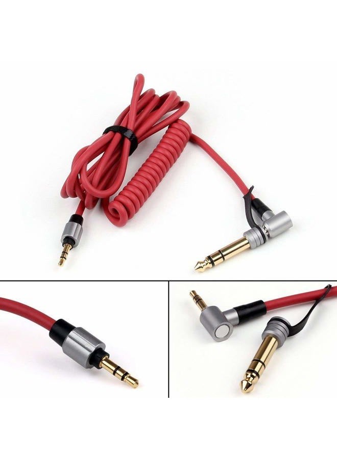 iKNOWTECH Nwubay iKNOWTECH iKNOWTECHÃ‚® 3.5mm & 6.5mm Replacement Audio Cable Headphone Cord for Monster Beats Pro Detox by Dr Dre - Image 3