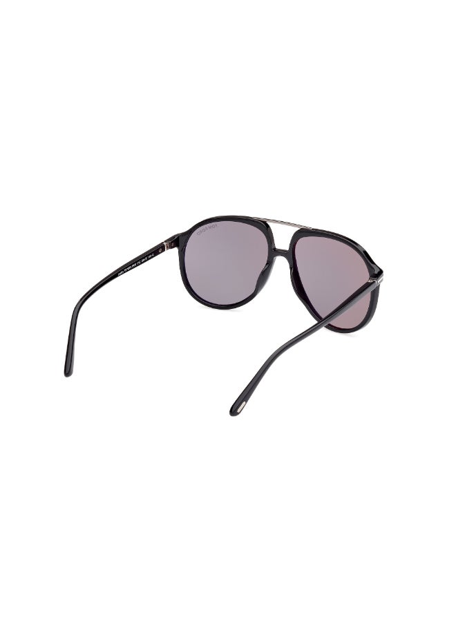 TOM FORD FULL RIM POLARIZED TOMFORD ACETATE SUNGLASSES FT1077-N01D55 - Image 5