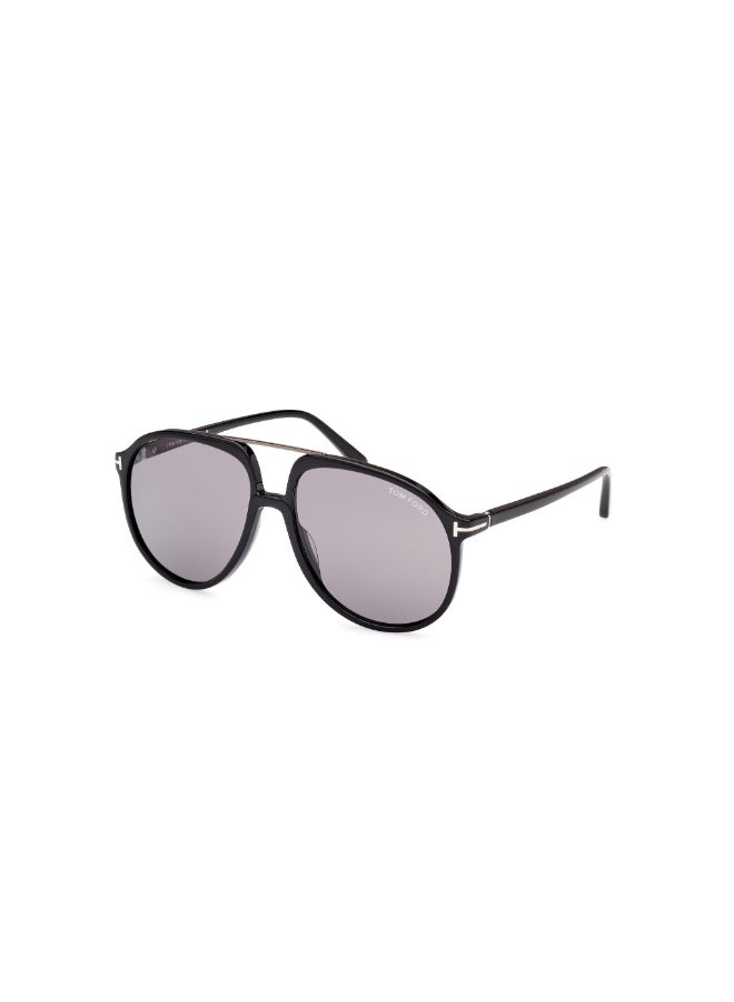TOM FORD FULL RIM POLARIZED TOMFORD ACETATE SUNGLASSES FT1077-N01D55 - Image 1