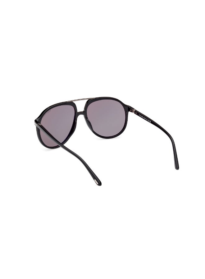 TOM FORD FULL RIM POLARIZED TOMFORD ACETATE SUNGLASSES FT1077-N01D55 - Image 3