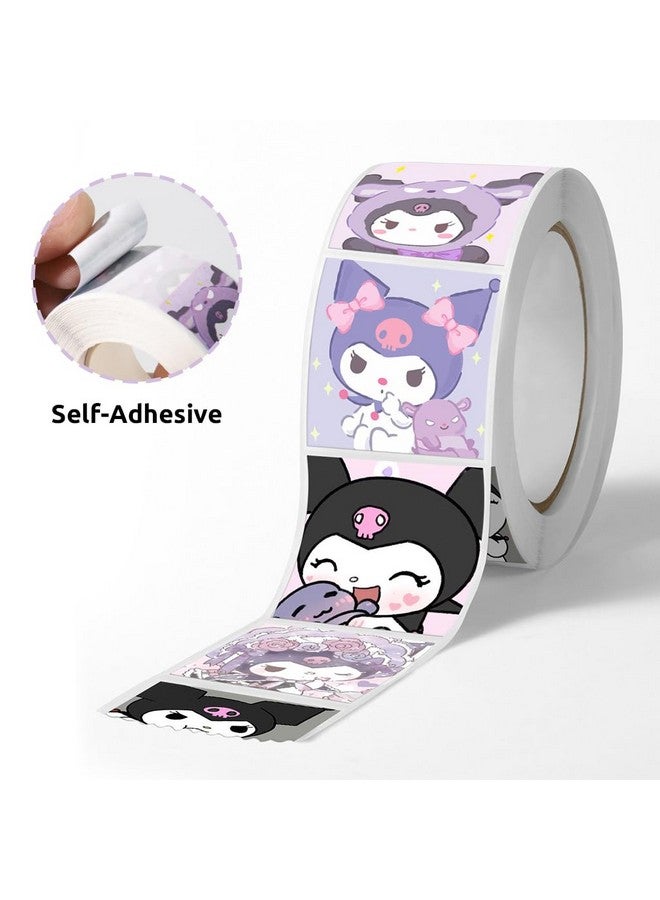 هاسذيب ملصقات كورومي من HASTHIP® 500 قطعة - 8 تصميمات لملصقات كورومي ولحن، ملصقات لطيفة وملصقات كاواي متنوعة للهدايا للأطفال والمراهقين والفتيات والكبار، ديكور مثالي يمكنك صنعه بنفسك وهدية لمحبي سانريو - Image 4