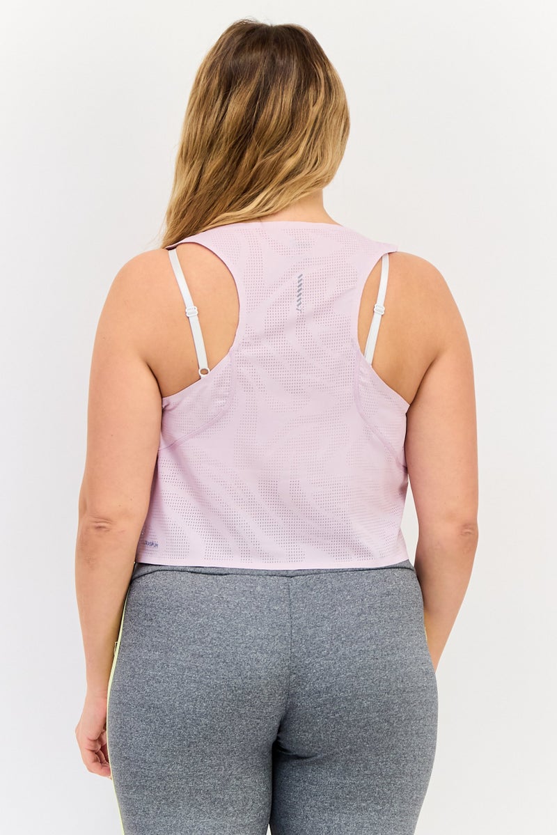 PUMA Women Sportswear Fit Sleeveless Training Tank Top, Lavender - Image 2
