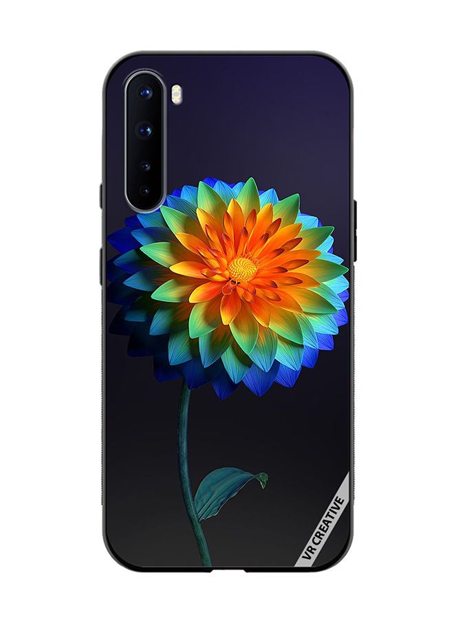 VR CREATIVE Protective Case Cover For OnePlus Nord Flower Design Multicolour - Image 1