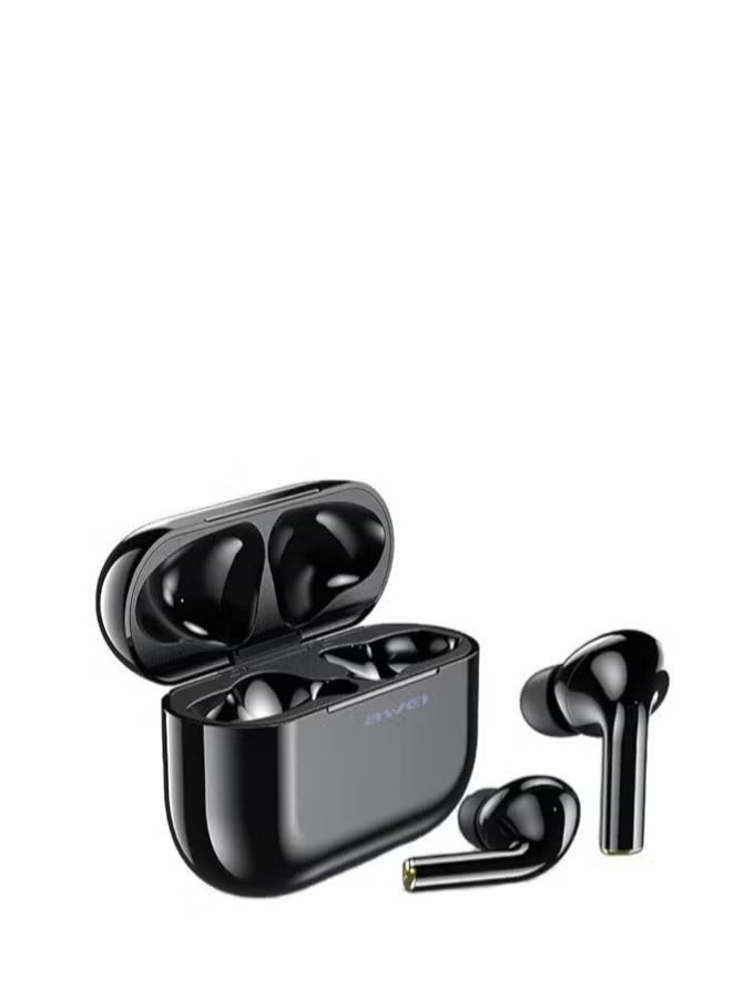 AWEI T29 True Wireless Bluetooth Earphones with Mic and Charging Case - Image 4